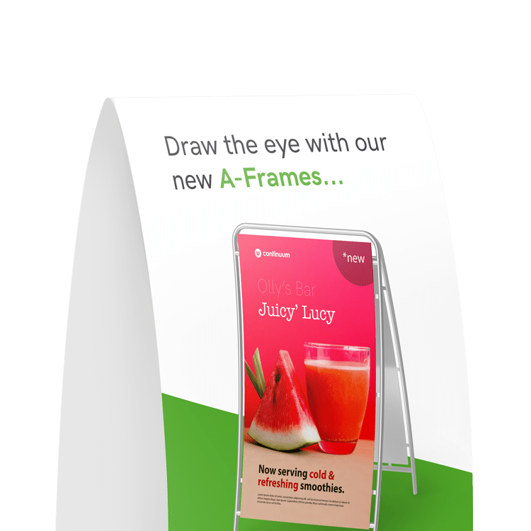 Tent Cards Continuum Digital