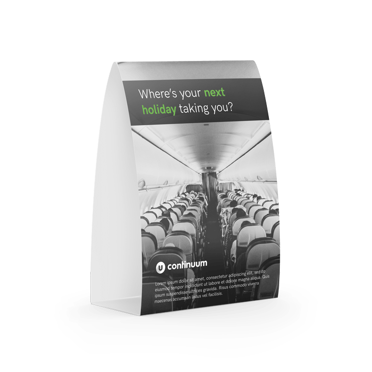 Tent Cards Continuum Digital