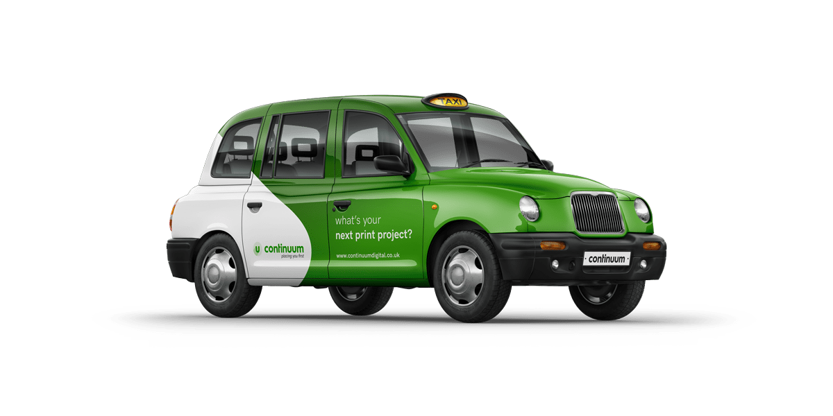 Continuum green hackney cab